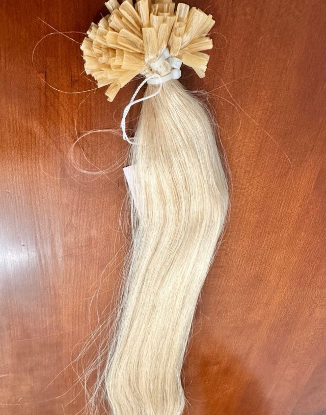 100und - Extensiones queratina 50cm - color 613 rubio platino
